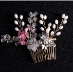 Accesoriu modern pentru decor par CA063 cu perle